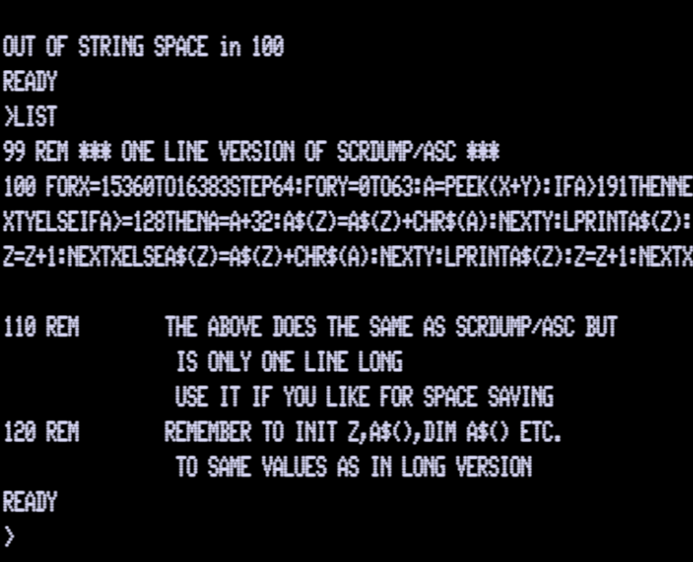 Screen shot